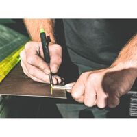 Pica DRY Pencil Refill - Set of 10 Leads (Yellow) 4032