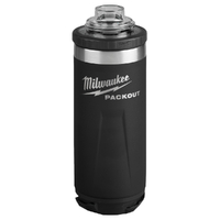 Milwaukee PACKOUT 474ml Bottle With Chug Lid Black 48228382B