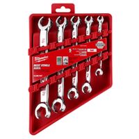 Milwaukee 5 Piece Double End Flare Nut Wrench Set - SAE 48229470
