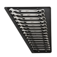 Milwaukee 15 Piece Combination Wrench Set - Metric 48229515
