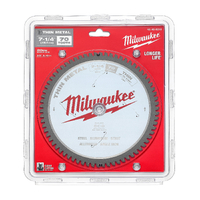 Milwaukee 184mm (7-1/4") 70T Thin Metal Circular Saw Blade 48408240