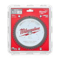 Milwaukee 165mm (6-1/2") 48T Medium Metal Circular Saw Blade 48408315