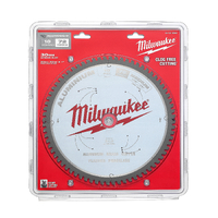 Milwaukee 254mm (10") 72T Aluminium Circular Saw Blade 48408360