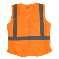 Milwaukee High Visibility Vest - Orange - Size S/M 48735031
