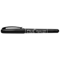 Pica Classic 533 Black Permanent Pen - Fine Tip 0.7mm 533/46