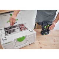Festool 7 Piece SDS Plus Hammer Drill Bit SYS Case Set for Systainer3 577398