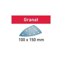 Festool Granat Abrasive Sheet 100mm DELTA P80 - 10 Pack 577539