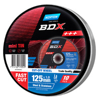 Norton 125mm BDX Tin x10 66252845962