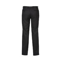 Biz Corporates Cool Stretch Mens Flat Front Pant Stout Black Size 107