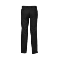 Biz Corporates Cool Stretch Mens Adjustable Waist Pant Stout Black Size 107