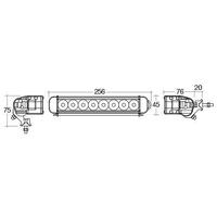 Narva Led Light Bar Work Lamp Beam Marine 12V 12 24V 24 Volt New L.E.D.72733W