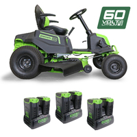 Greenworks 60V 42" Ride-On Mower 6x8.0ah Set 7400707AU