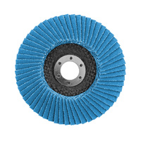 Norton # 100x16mm Z120 BDX Flap Disc - (Blue) 78072760003