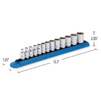 GearWrench 13 Piece 1/4"Dr 6Pt Socket Set 80302D