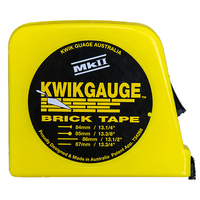 Kwikguage 8m Kwikgauge Block Tape Measure 803827