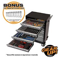 GearWrench 195 Piece Metric Comb Tool Kit + 26" Trolley 89916