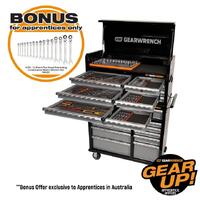 GearWrench 234 Piece Combination Tool Kit + 42" Tool Chest & Trolley 89927