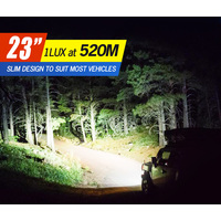 LIGHTFOX 23inch LED Light Bar Spot Flood Driving Offroad Lamp 20/23" 4WD