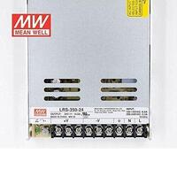 Mean well lrs-350-24 power supply 24v 14.6a 350w input 110v/220v ac to dc