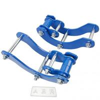 Lift 2" rear leaf spring shackles lift kit for mitsubishi triton vgt 2.4 15-on