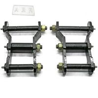 Lift Up 2" Front Greasable Shackles Lift Kit For Hilux LN65 LN106 SFA 1983-1997