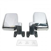 1 pair manual door side mirror for landcruiser 60 series fj60 fj62 bj62 1980-89