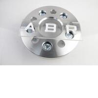 2pcs 25mm 5X100 To 5X100 M12x1.25 Wheel Spacers Adapter For Subaru GC8 GF