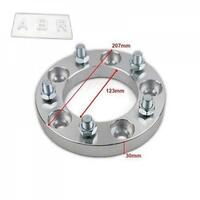 4pcs 30mm Wheel Spacer 5x165.1 to 5x165.1 (5x6.5 to 5x6.5) 16x1.5 For Land Rover