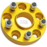 2 pcs 25mm 5 studs 12 x 1.5 pcd 5 x 114.3 to 5 x 114.3 mm wheel spacer spacers