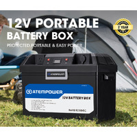 ATEM POWER Battery Box with 500W Inverter built-in VSR Isolator