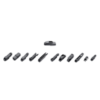 Autobacs 16 Inch 400mm Flat Windscreen Wiper Universal Fit 12 Adaptors Included