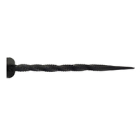 Reamer / Rasp - Tyre Repair Plug Tool With Black Plastic Handle and 4" Rasp