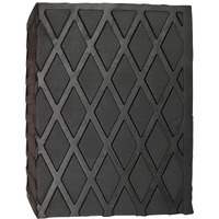 1 x Rubber Load Pad/Rubber Block 40mm Thick For Use With Hoist & Scissor Lifts