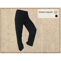 Bamboo Kajuals Unisex Loose Full Length Lounge Pants Unisex Size S Colour Black