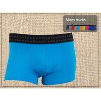 Bamboo Mens Trunks Size S Colour Black
