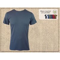 Bamboo Mens TShirt (No Pocket) Size S Colour Black