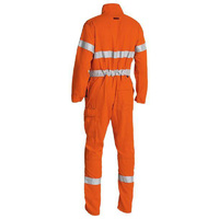 TenCate Tecasafe�� Plus 580 Taped Hi Vis Lightweight FR Non Vented Engineered Coverall Orange Size 77 REG