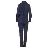 Women's Cotton Drill Coverall Navy Size 6