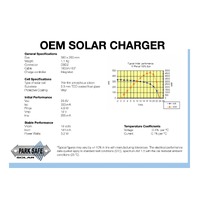 PARKSAFE Solar Power Battery Maintenance Charging*