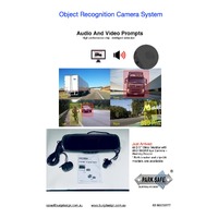 PARKSAFE Blind Spot Camera + Monitor Object Detection System