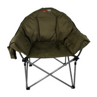 BlackWolf Padded Sofa Chair Folding Foldable Camping - Burnt Olive