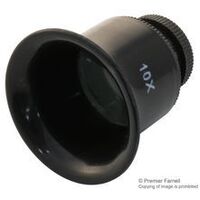 DURATOOL Magnifier Eye Glass 10x Magnification black plastic frames and lenses