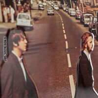 Nostalgic-Art Medium Sign Beatles Abbey Road