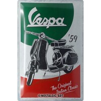 Nostalgic-Art XL Sign Vespa - The Italian Classic
