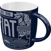 Nostalgic-Art Mug Fiat Since 1899 Logo Blue