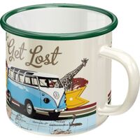 Nostalgic-Art Enamel Mug VW Bulli - Let's Get Lost