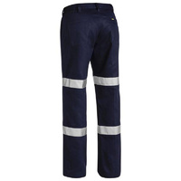 Taped Biomotion Cotton Drill Work Pants Navy Size 74 LNG