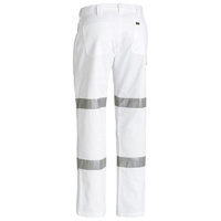 Taped Night Cotton Drill Pants White Size 72 REG