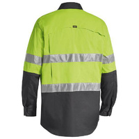 X Airflow Taped Hi Vis Ripstop Shirt Lime/Charcoal Size S