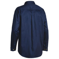 Original Cotton Drill Shirt Navy Size S